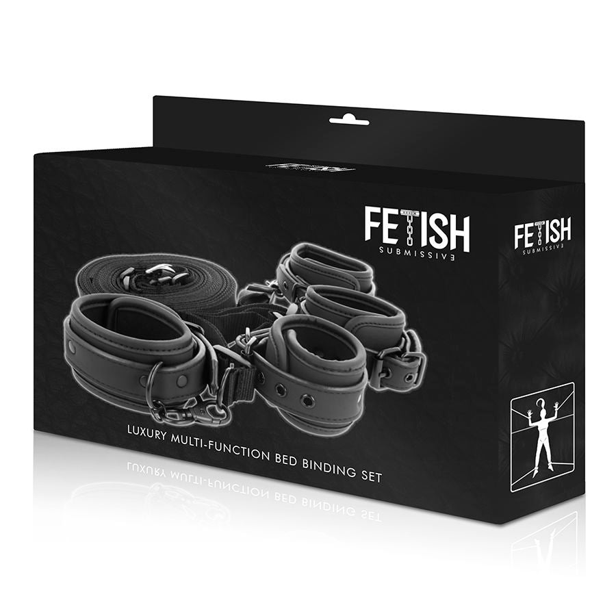Set di manette e cravatte con fodera in Noprene di Fetish Submissive, immagine 9
