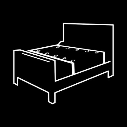 Set di cravatte da letto con fodera in Noprene di Fetish Submissive, immagine 3