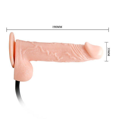 Dildo vibrante e gonfiabile realistico di Baile, immagine 3