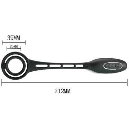 Anelli per pene con spina vibratore di Pretty Love, immagine 9