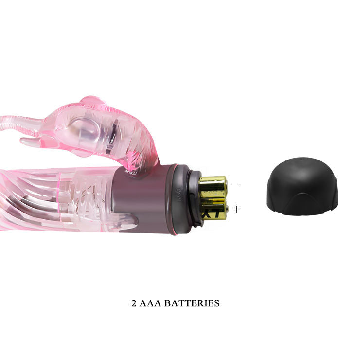 Regalati un tipo di vibratore amante con coniglio rosa 10 modalità di Baile, immagine 5