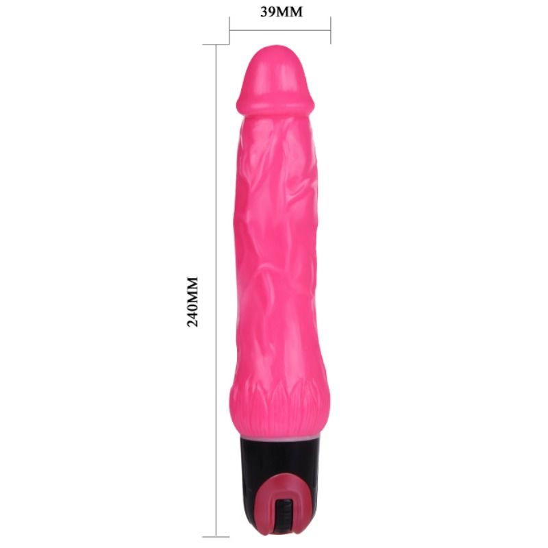 Vibratore Daaply pleasure Multispeed rosa di Baile, immagine 4