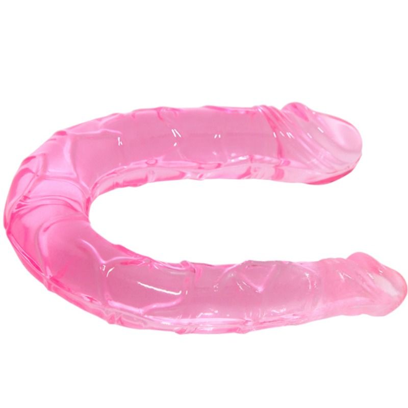 Dildo Doppio dong doppio rosa di Baile