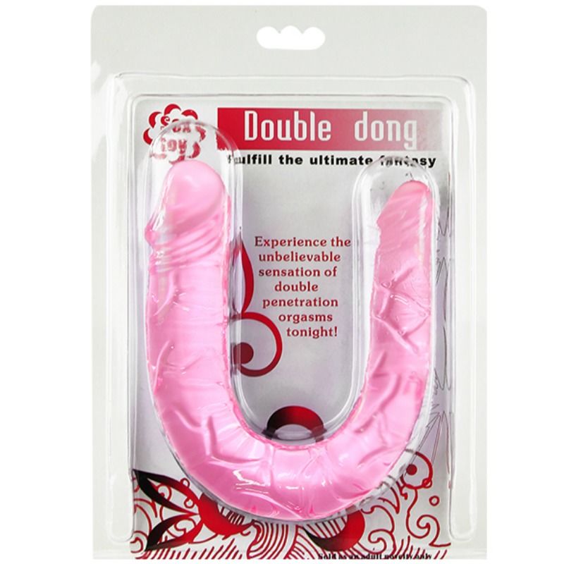 Dildo Doppio dong doppio rosa di Baile, immagine 5