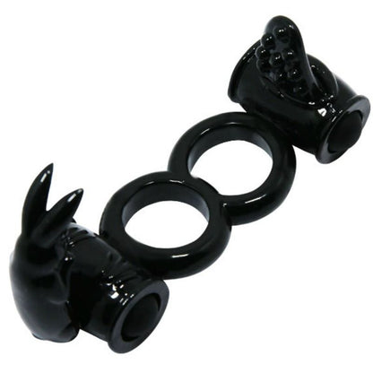 Anello sweet anello doppio con doppio coniglio di Baile