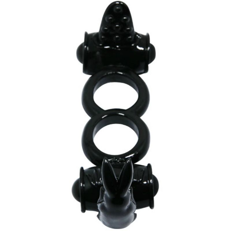 Anello sweet anello doppio con doppio coniglio di Baile, immagine 2