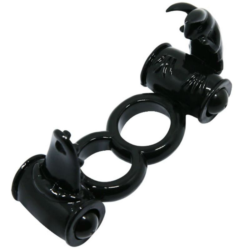Anello sweet anello doppio con doppio coniglio di Baile, immagine 4