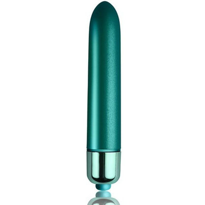 Vibratore Pallotto tocco di petali di Pavone in velluto di Rocks-Off