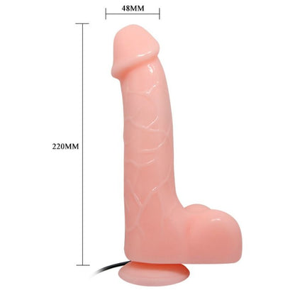 Vibratore realistico naturale Barbara 22 cm di Baile, immagine 9