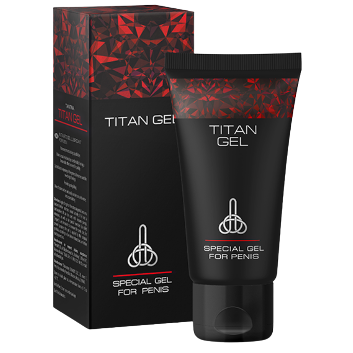 Dildo aumenta il 50 ml di Titan Gel