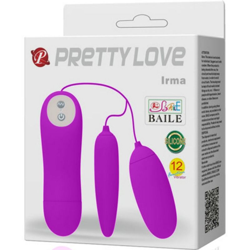 Uovo vibrante Irma doppio di Pretty Love, immagine 6