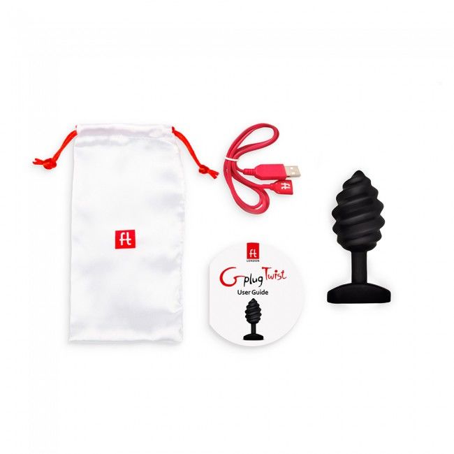 Gplug twist con vibrazione nera di G-VIBE, immagine 2