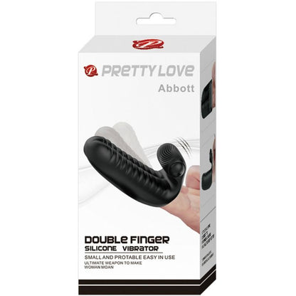 Stimolatore Abbott ditale nero di Pretty Love, immagine 6