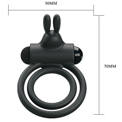 Anello vibratore in silicone Osmond di Pretty Love, immagine 5