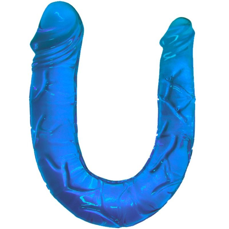 Dildo Doppio dong doppio blu di Baile