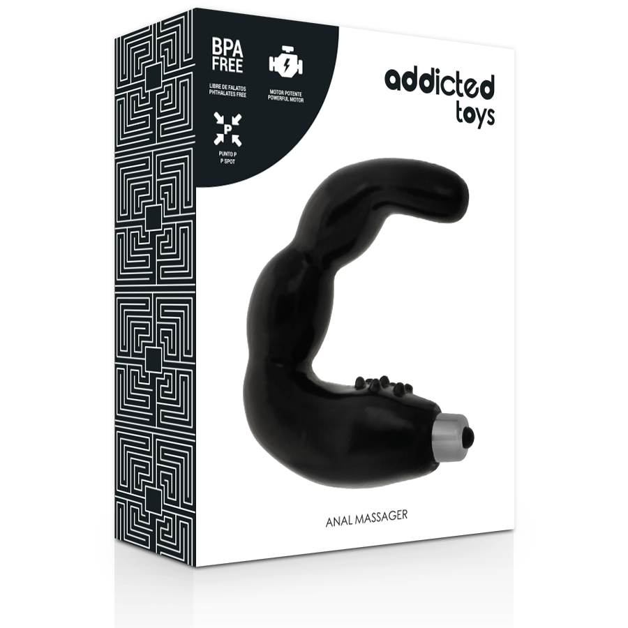 Vibrazione del massaggiatore anale della prostata di Addicted Toys, immagine 3