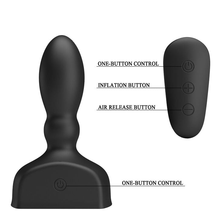 Vibratore prostatico e gonfiabile Marriel di Pretty Love, immagine 2