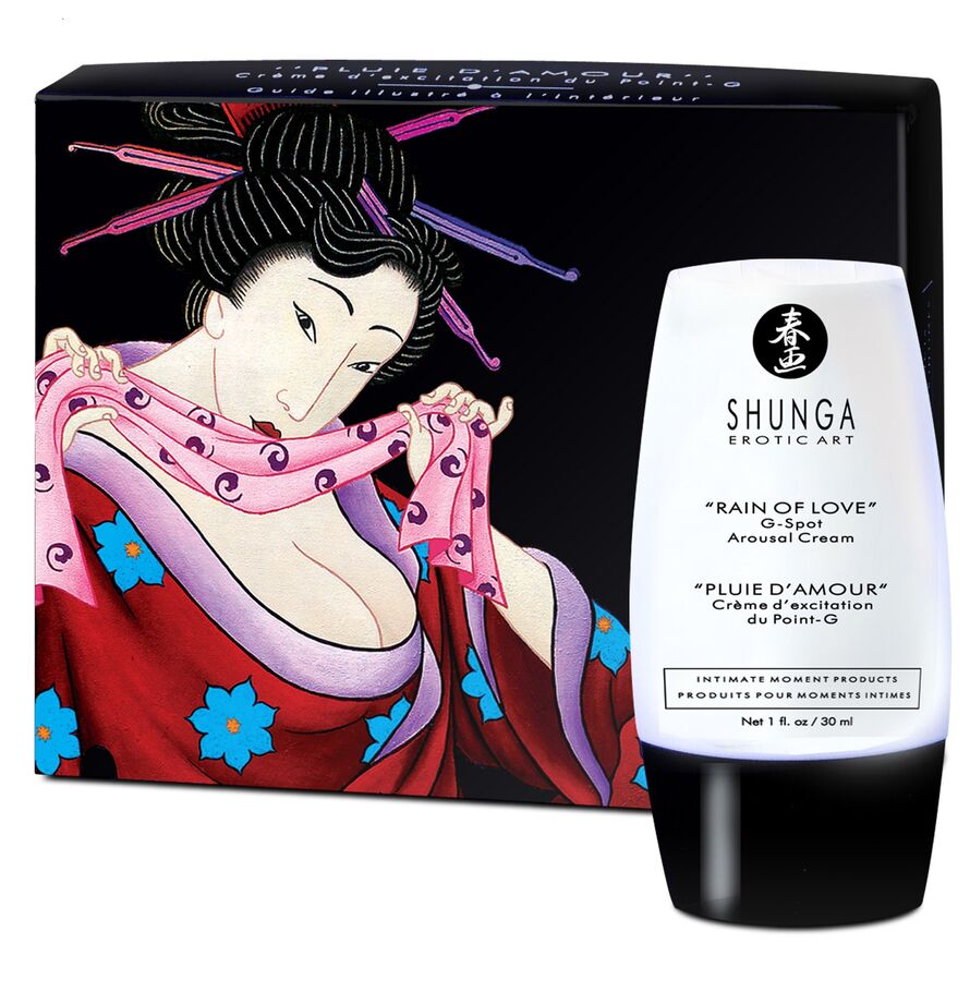 Crema stimolante Rain of love punto g di Shunga
