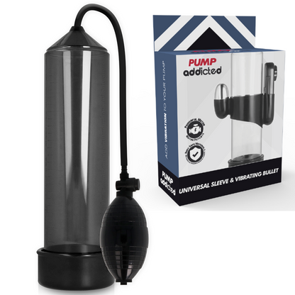 Vibratore Rx3 nero di Pump Addicted