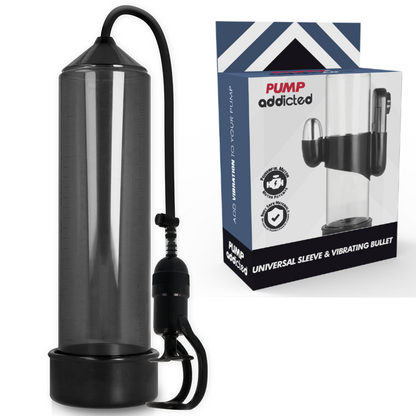 Vibratore Rx5 nero di Pump Addicted