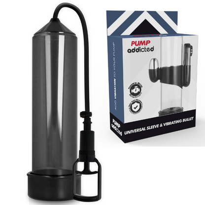 Vibratore Rx7 nero di Pump Addicted