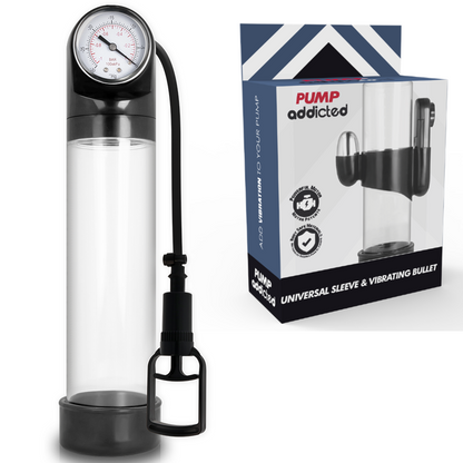 Vibratore trasparente Rx9 di Pump Addicted