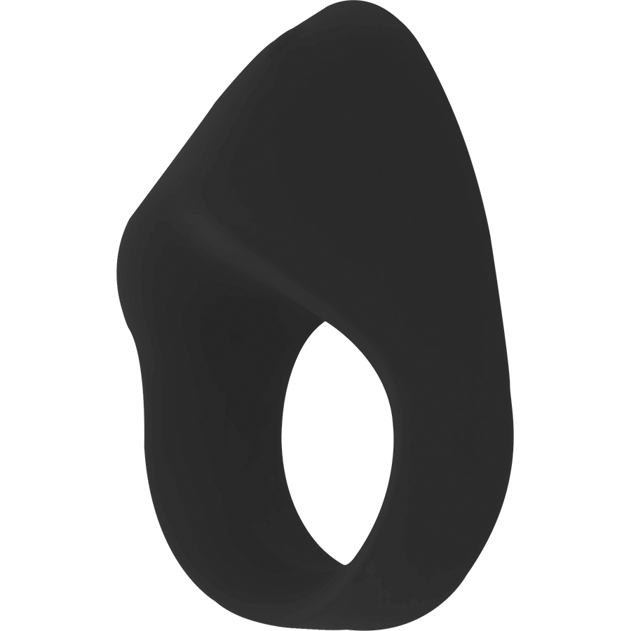 Anello vibratore ricaricabile Oto nero di Intense, immagine 4