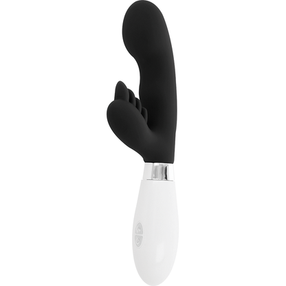 Vibratore rabbit Elvis nero di Glossy, immagine 3