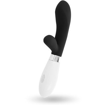 Vibratore rabbit Jackson nero di Glossy, immagine 3