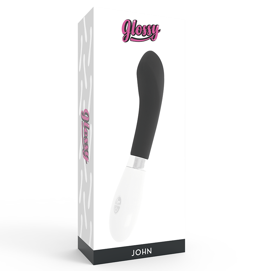 Vibratore John nero di Glossy, immagine 7