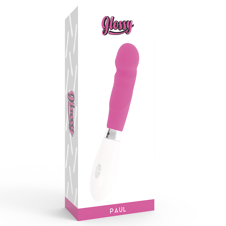 Vibratore Paul rosa di Glossy, immagine 6