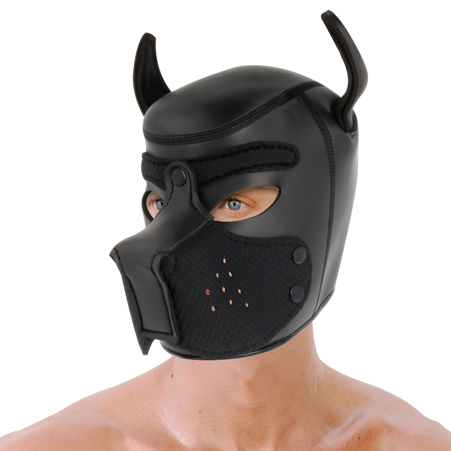 Maschera per Cani in neoprene con Muserola rimovibile M di Darkness, immagine 4