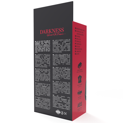 Bavaglino traspirante nero di Darkness, immagine 5