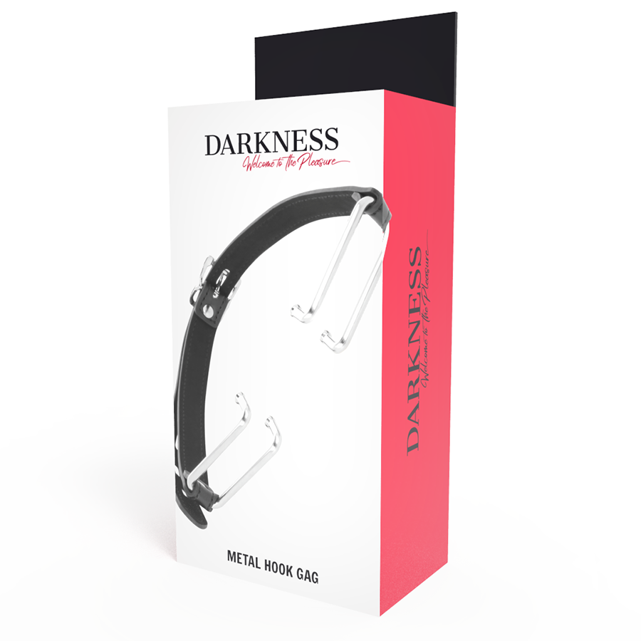 Bavaglio con gancio nero di Darkness, immagine 4