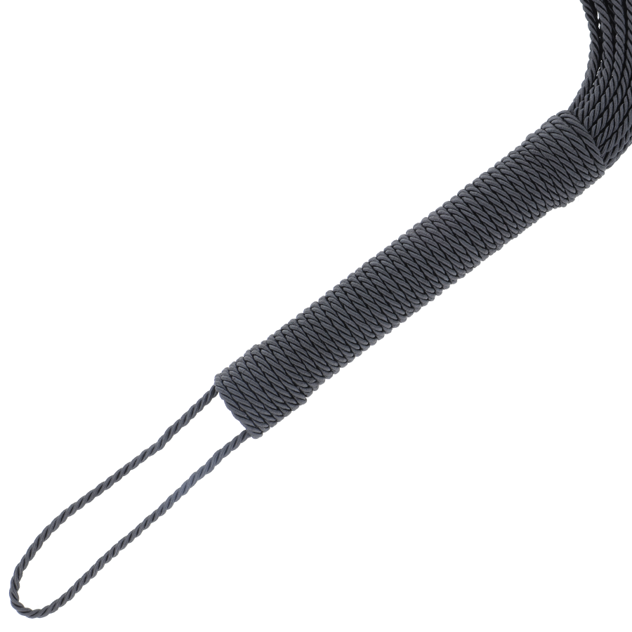Frusta bondage nera 50cm di Darkness, immagine 2