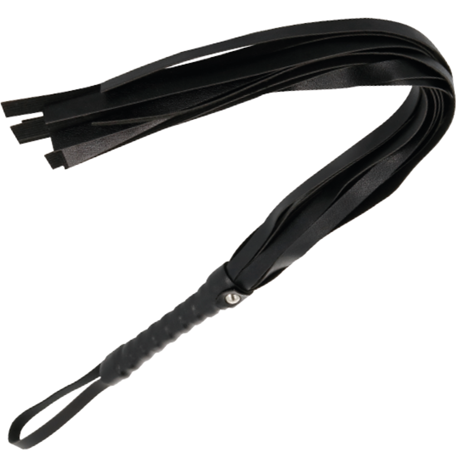 Frusta bondage nera 45 cm di Darkness