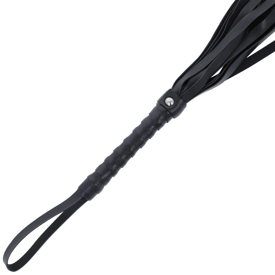 Frusta bondage nera 45 cm di Darkness, immagine 2