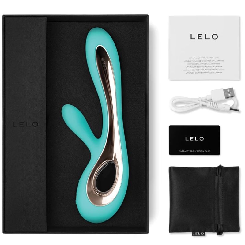 Vibratore soraya 2 rabbit aqua di Lelo, immagine 2