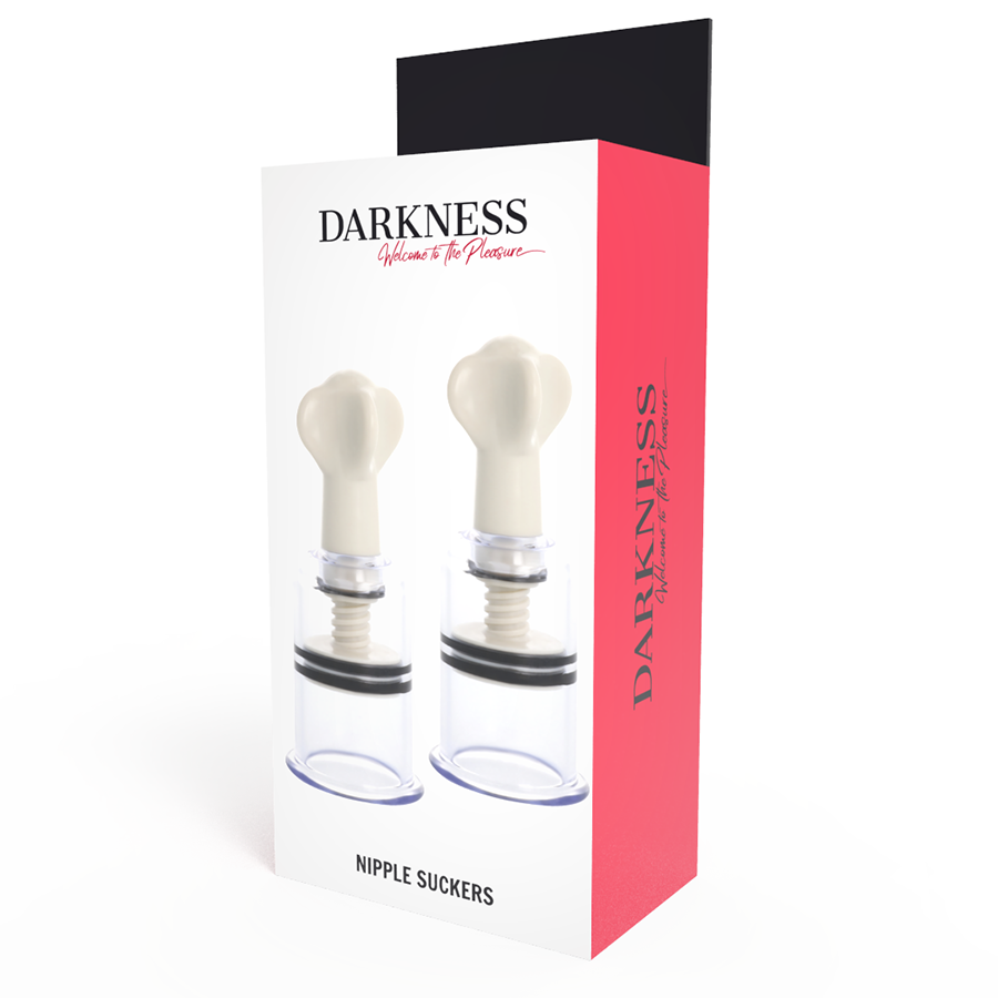 Pinze per capezzoli succhia trasparente diametro 3,1 cm di Darkness, immagine 4
