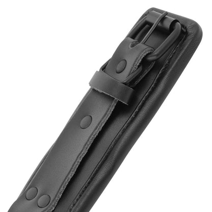 Manette e colletto in pelle nera di Darkness, immagine 6