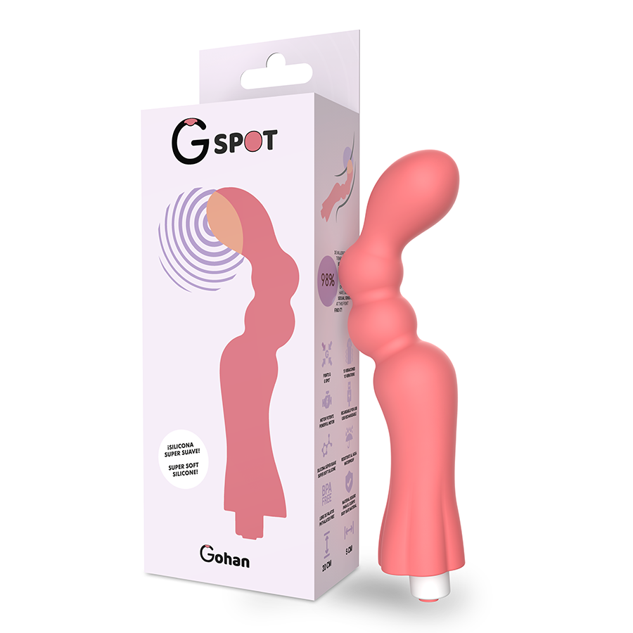Vibratore Gohan G-spot rosso chiaro