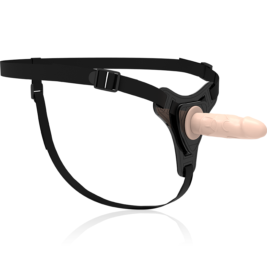 Dildo silicone flesh realistico 12,5 cm di Fetish Submissive Harness, immagine 5