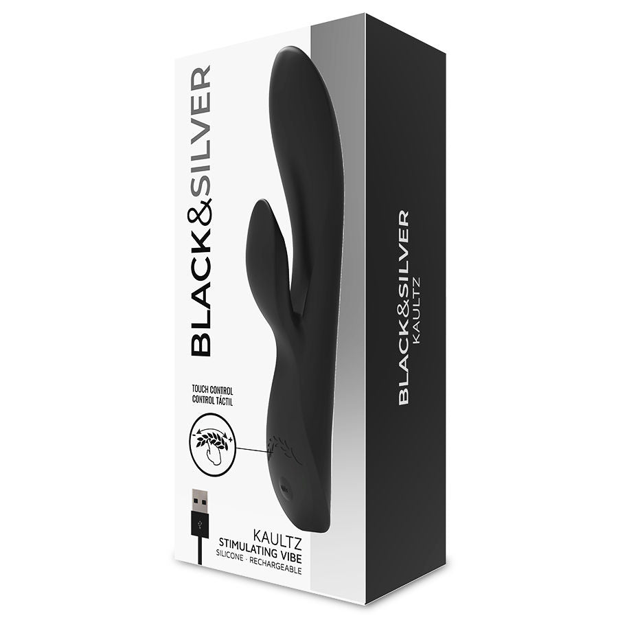 Vibratore touch control Kaultz di Black&silver, immagine 9