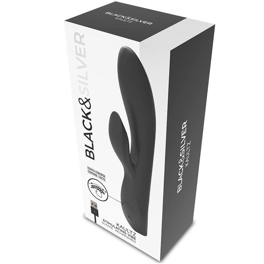 Vibratore touch control Kaultz di Black&silver, immagine 10