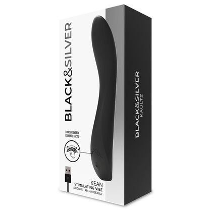 Vibratore Kean touch control di Black&silver, immagine 8