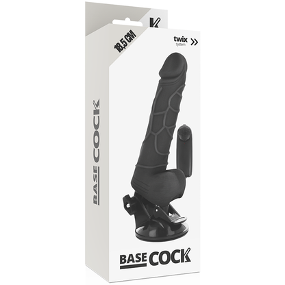 Vibratore realistico telecomando nero 18.5 cm Ø 4cm, immagine 4
