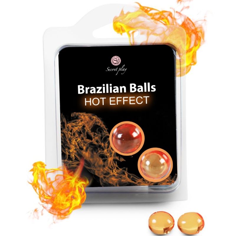 Palline brasiliane effetto riscaldante 2 unità di Secretplay