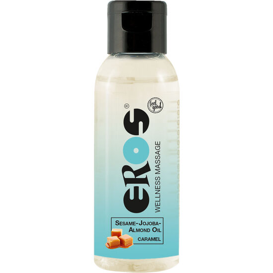 Olio da massaggio Wellness caramello 50 ml di Eros