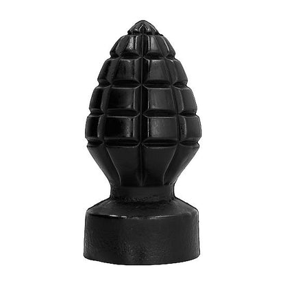 Plug anale 14 cm di All Black, immagine 2