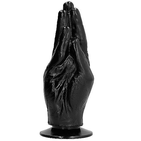 Dildo fisting 21 cm di All Black, immagine 2
